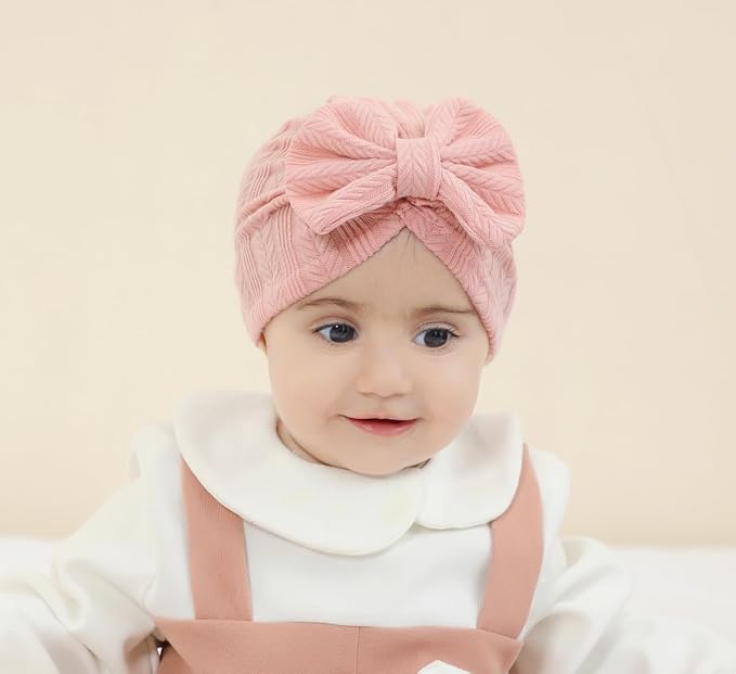 Cinaci 6 Pack Soft Turban Hats - Image 3