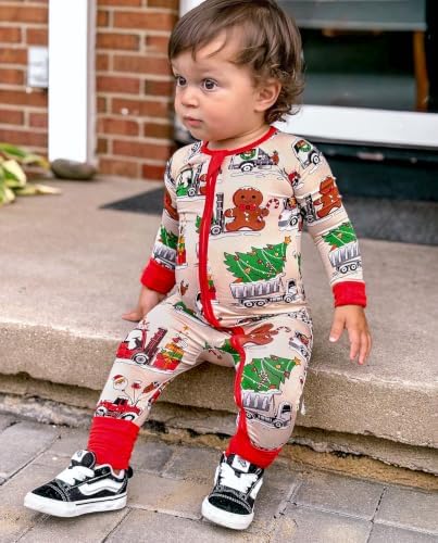 babee Reshinee Bamboo Viscose Baby Footie Pajama, Zipper Sleeper Boys Girls - Image 7