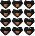 Muslin Cotton Baby Bibs, 12 Pack, Snap Closure, One Size, by Unknown