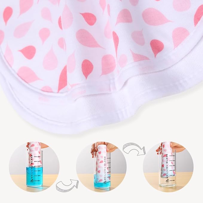6 Pack Cotton Baby Burp Cloths Extra Absorbent Soft - Image 6