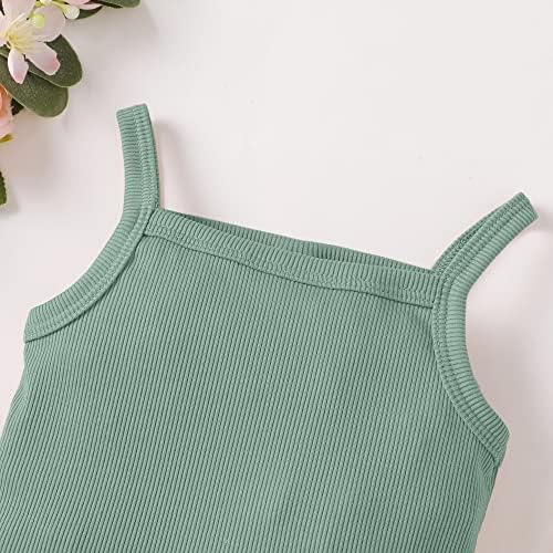OPAWO Baby Tank Top Onesies Baby Girl Bodysuit Unisex Sleeveless Onesies - Image 3