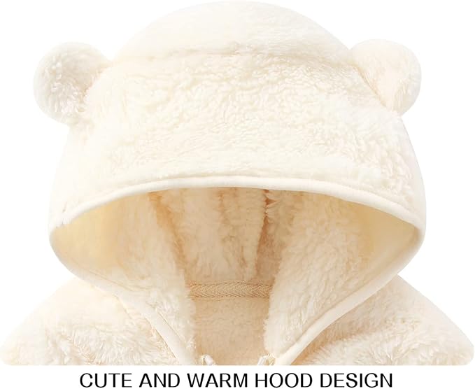 Baby Boy Fleece Jacket Girl Winer Clothes Coat - Image 3