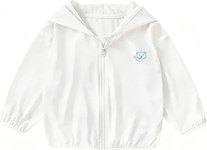 Baby Infant Toddler Lightweight and Breathable Sunscreen-Hoodie Summer Sun by CXQRR