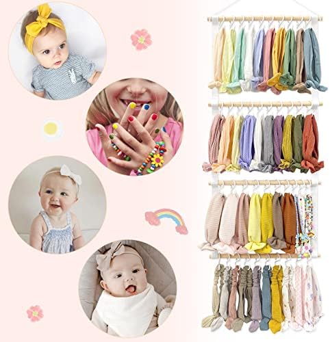 POVETIRE Headband Holder for Girls Baby Headband Organizer Head Bands Hair - Image 5