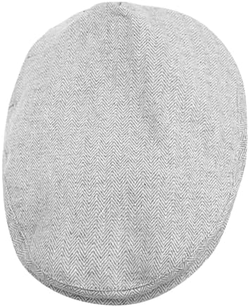 A&J DESIGN Baby Boys Newsboy Cap Toddler Kids Tweed Vintage Flat Hat - Image 3