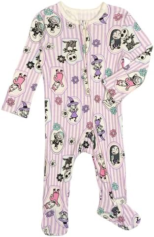 Disney Baby Girls' 2-Pack Footed Sleep N' Play Newborn to Infant - Image 2