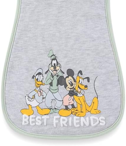 Disney Baby Mickey Mouse Burp Cloths 3 Pack 20" x 10" Burping Rags Infants - Image 5