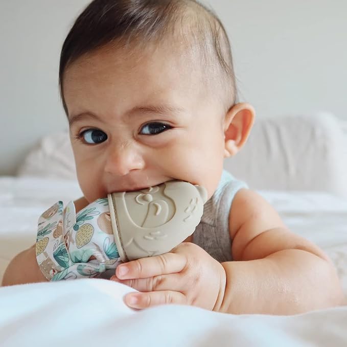 Itzy Ritzy Silicone Teething Mitt - Image 5