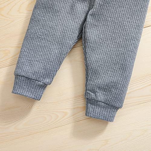 Thorn Tree Newborn Unisex Baby Clothes Set Hooded Long Sleeve Bodysuit Stretchy - Image 7
