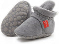 ohsofy Newborn Baby Cotton Booties Stay On Slipper Winter Warm Soft Shoes by ohsofy