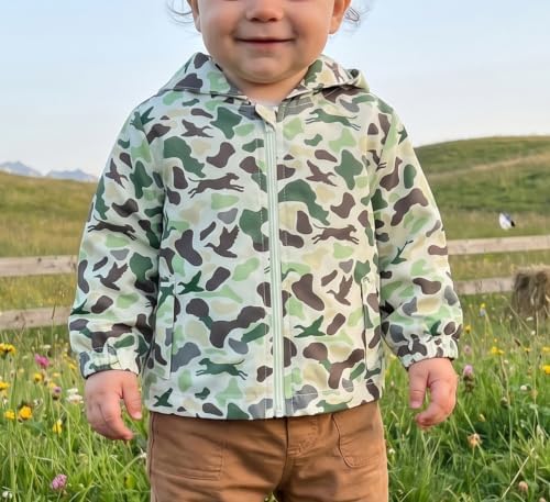 Toddler Baby Girl Windbreaker Jacket Zip Up Hoodie Long Sleeve Sweatshirt - Image 2