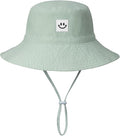 Baby Sun Hat Smile Face UPF 50+ Toddler Bucket Hat by MaxNova