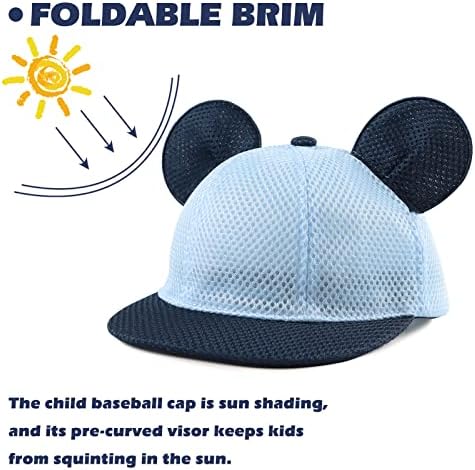 JANGANNSA Baby Duck Cap Infant Kids Sun Hat Bear Cute Cartoon Caps Spring Summer - Image 5