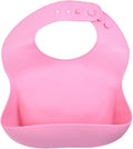 Three Little Tots Modern Silicone Baby Bib – Adjustable Fit Waterproof Catch by ThreeLittleTots