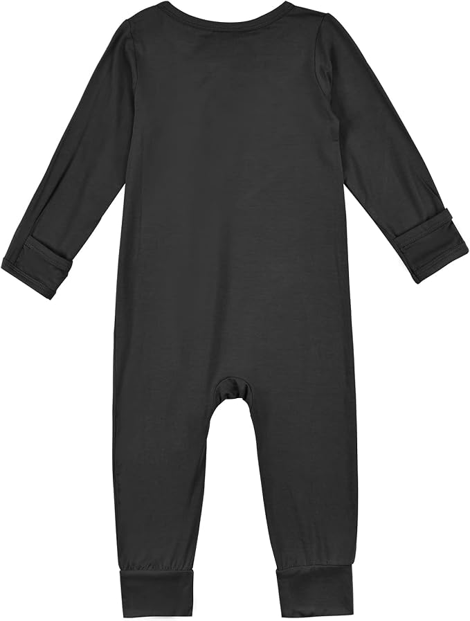 Aablexema Unisex Rayon of Bamboo Baby Footless Pajamas Romper - Image 3