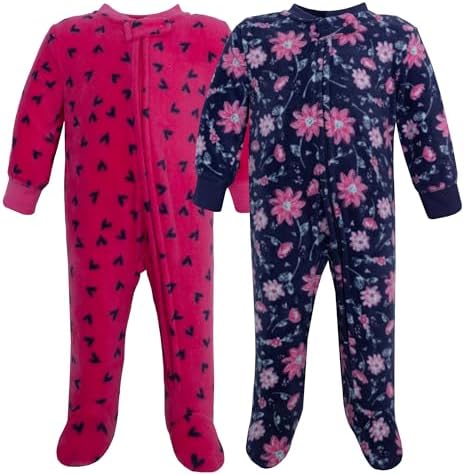Hudson Baby Unisex Baby Fleece Sleep and Play by HudsonBaby