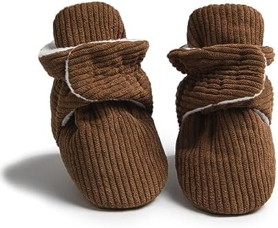 Meckior Newborn Infant Baby Girls Boys Warm Fleece Winter Booties First Walkers by Meckior