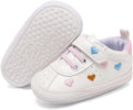 Clowora Baby Boys Girls Shoes Non-Slip Rubber Sole Sneakers Infant First Walking Toddler Crib Shoes Newborn Loafers Flats.