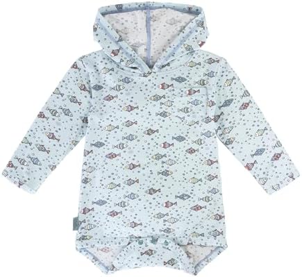 UV SKINZ Baby Boys' Hooded Sunzie UPF 50+ by UVSKINZ