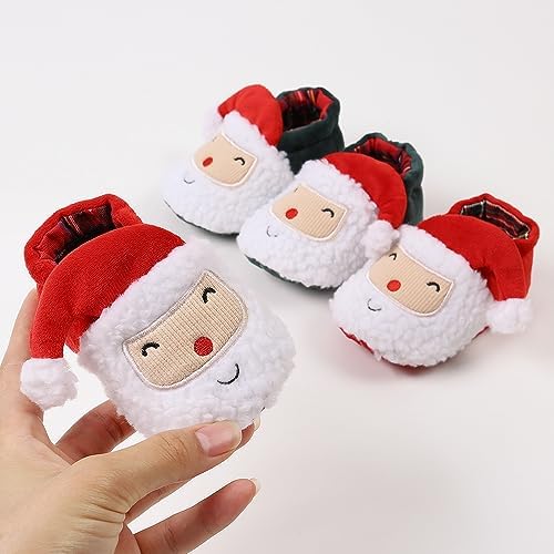 Baby Booties Cozy Fleece Slippers Soft Baby Shoes - Image 2