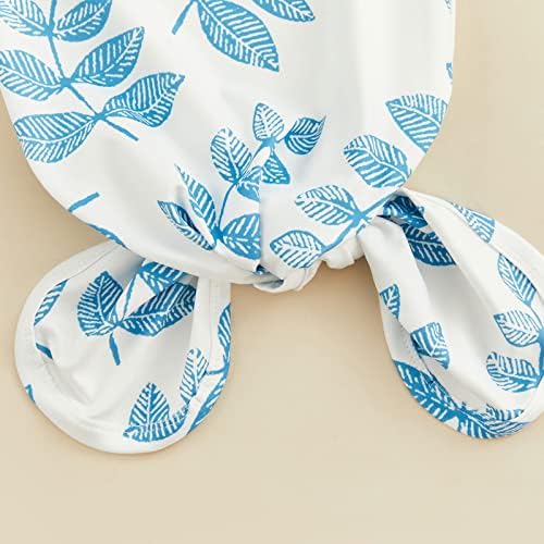 Newborn Baby Girl Floral Sleep Gown Headband Sleepwear Outfit - Image 6