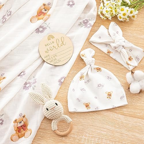BabyWhale Muslin Swaddle Blanket - Image 3