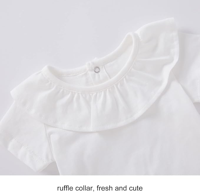 pureborn Baby Girls Boys Bodysuit One-Piece Romper 0-24 Months - Image 4