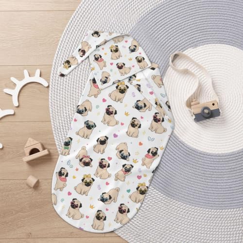 Candy Swaddle Blankets Soft Receiving Blanket Baby Swaddle Wrap - Image 5