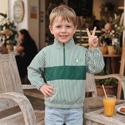 Baby Boy Jacket Toddler Golf Clothes Long Sleeve Lapel Button Down Top Infant - Image 2