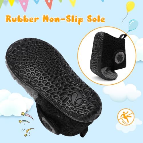 FEETCITY Baby Booties Girls Boys Infant Slippers First Walkers Shoes Warm Socks - Image 5