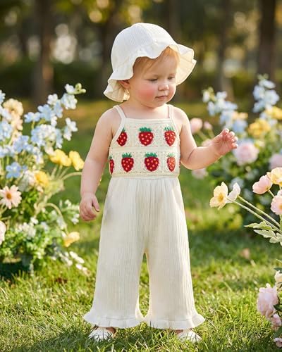 XUANHAO Baby Girl Clothes Infant Rompers Toddler Girls Summer Outfits 3M-3T - Image 3