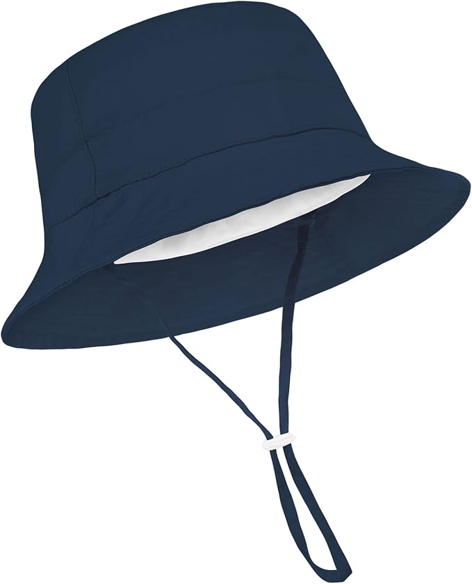 Durio UPF 50+ Baby Sun Hat Wide Brim Toddler Bucket Hats by DURIO