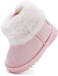 BMCiTYBM Girls Boys Snow Boots Warm Winter Fur Lined Baby Shoes (Infant/Toddler/Little Kid)