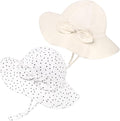 Baby Girl Sun Hat Kids Summer Beach Wide Brim Hats Toddler Bucket Hat by Weradau