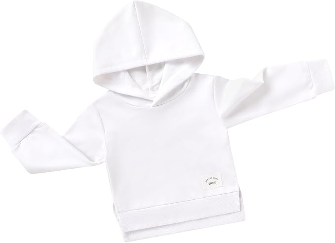 Happy Town Toddler Baby Boy Girl Sweatshirt Hoodie Pullover Fall Outfits Solid by HappyTown