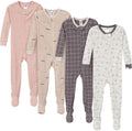 Gerber Baby Boys & Girls 4-Pack Footed Pajamas by Gerber