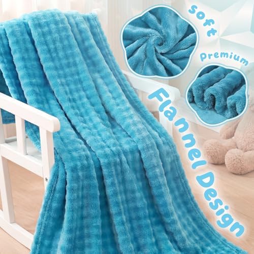 Fleece Baby Blanket for Girls Boys, Soft Cozy Cute Infant Toddler Receiving - Image 6