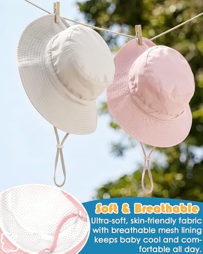 Toddler Baby Sun Hat and Polarized Sunglasses Set - Image 3