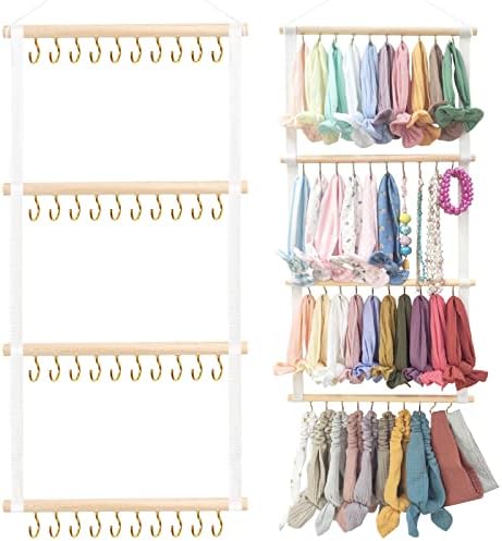 POVETIRE Headband Holder for Girls Baby Headband Organizer Head Bands Hair by POVETIRE