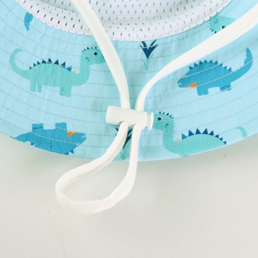 LANGZHEN Sun Protection Hat for Kids Toddler Boys Girls Wide Brim Summer - Image 6