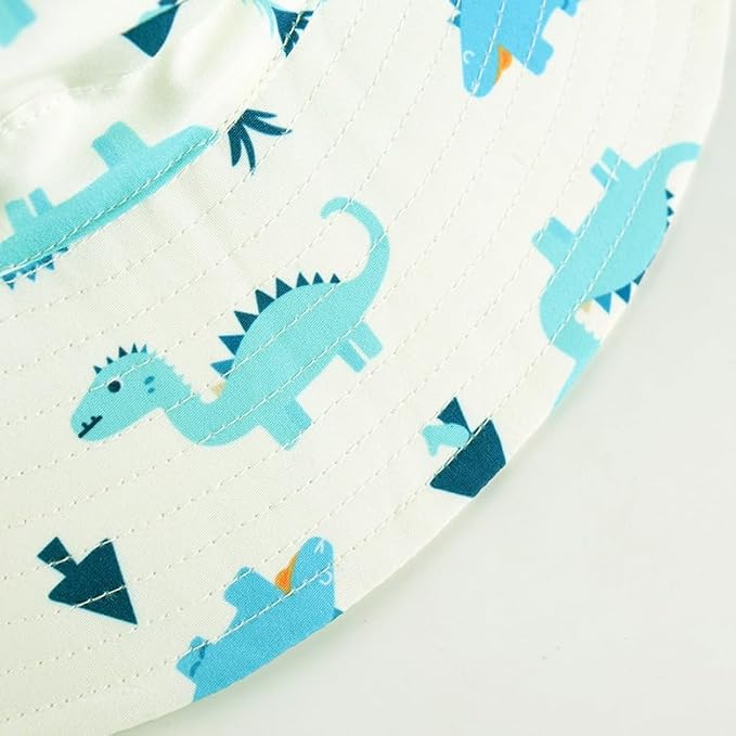 LANGZHEN Sun Protection Hat for Kids Toddler Boys Girls Wide Brim Summer - Image 5