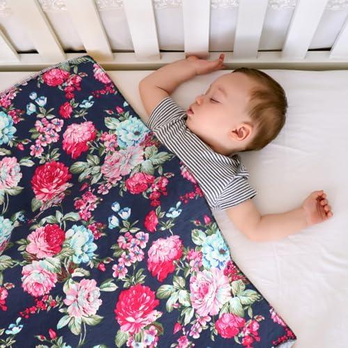DRESHOW BQUBO Baby Girl Newborn Receiving Blanket - Image 3