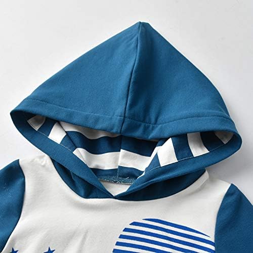 KuKitty Toddler Infant Baby Boy Clothes Animal Style Long Sleeve Hoodie Tops - Image 3
