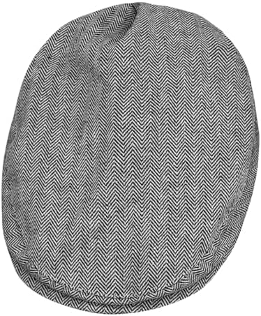 A&J DESIGN Baby Boys Newsboy Cap Toddler Kids Tweed Vintage Flat Hat - Image 3