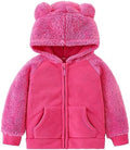 Toddler Winter Coats Baby Boys Girls Fuzzy Sherpa Fleece Jackets by YAGATA
