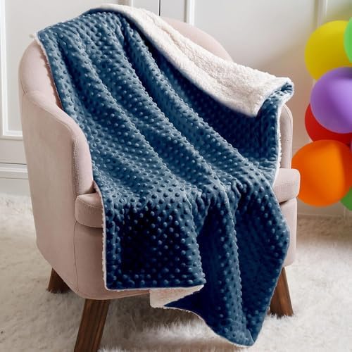 CREVENT 2Pcs 30''X40'' Cute Cozy Fluffy Warm Baby Blankets - Image 5