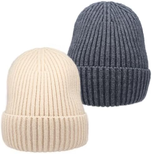 vidsel Toddler Beanie Baby Hat Boys Girls Beanies Wool Warm Kid Winter Hat - Image 2