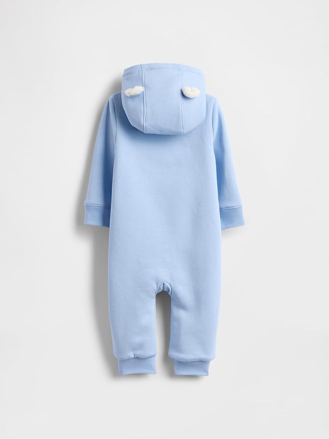 GAP baby-boys Logo Sherpa One Piece - Image 2
