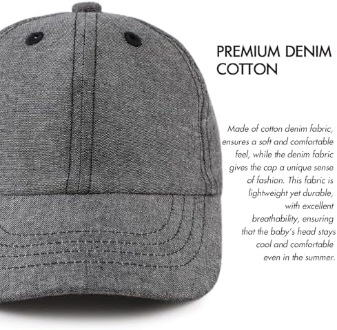 JANGANNSA Cotton Toddler Baseball Cap Baby Boy Sun Hat - Image 3