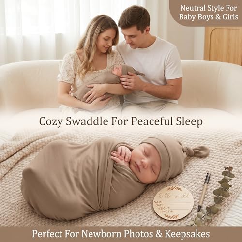 Newborn Receiving Nursery Blanket Baby Swaddle Wrap - Image 3